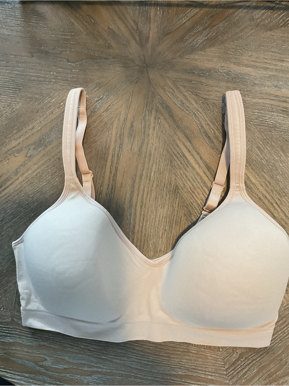 Carole Hochman Everyday Seamless Molded-Cup Bra - Nude Size L